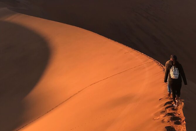 2 Days Sossusvlei Private Camping Tour - Climbing Dune 45