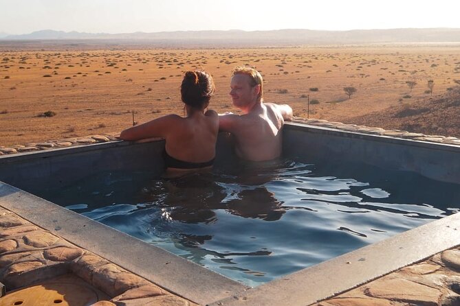 3-Day Scenic Sossusvlei Adventure in Namibia from Swakopmund - Moon Mountain Lodge: comfort under a very large sky