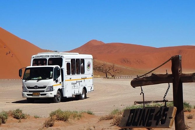 3-Day Sossusvlei Express Accommodated Safari from Swakopmund - The road inland, from Capricorn to Solitaire