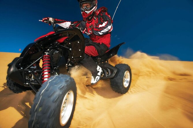 3-Hour Quad Biking and Sand-Boarding Combo from Swakopmund - Sand-boarding on the sandy slopes