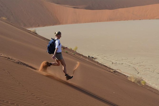 4-Day Swakopmund And Sossusvlei Accommodated Adventure from Windhoek - Day 1: From Windhoek to flamingos at Walvis Bay