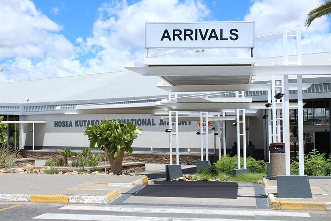 Airport Shuttle - Leaving Hosea Kutako International Airport