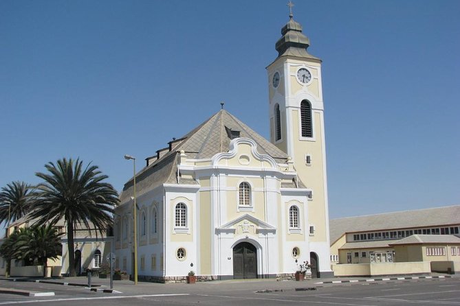 City Tour of Historical Swakopmund - The Lutheran church and a congregation finding its footing