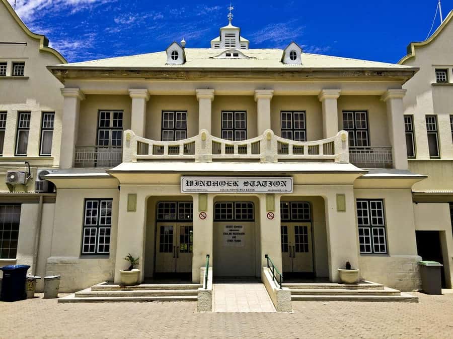 City Tour of Windhoek Namibia - Christuskirche and the city’s German-era center