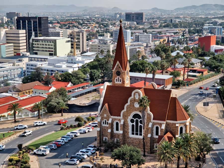 City Tour of Windhoek Namibia - Tintenpalast, Alte Feste, and the road to independence