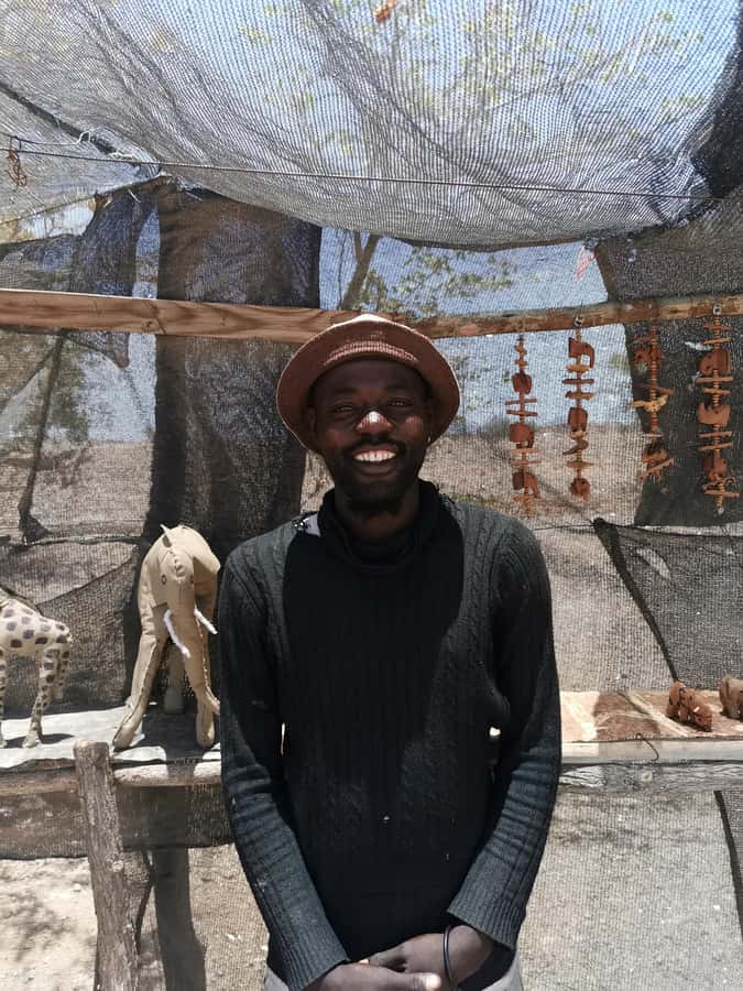 Elephant Adventure with Herson - a native of Damaraland - What $25 per person really buys