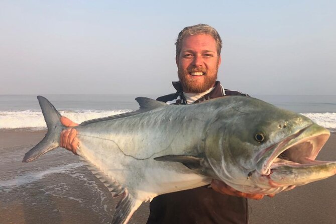 Fishing Trip and Shore Angling in the Namibian Coastline - Willem’s role matters most when the fish gets heavy