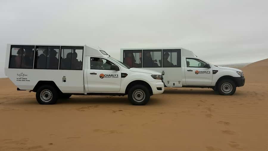 From Swakopmund: Living Dunes Experience - Leaving Swakopmund for the coastal dunes