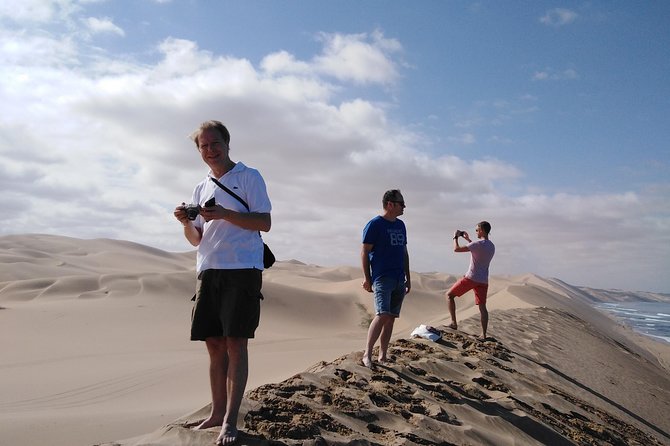 Sandwich Harbour 4x4 guided tours.Join us for an awe inspiring adventure. - From Walvis Bay to the open sand