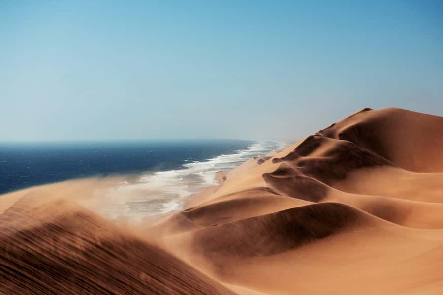 Sandwich harbour r Kayak and dune tour - Key points at a glance