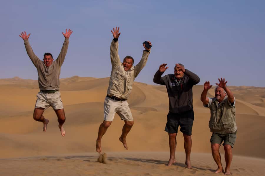 Sandwich harbour r Kayak and dune tour - The midday reset in Walvis Bay