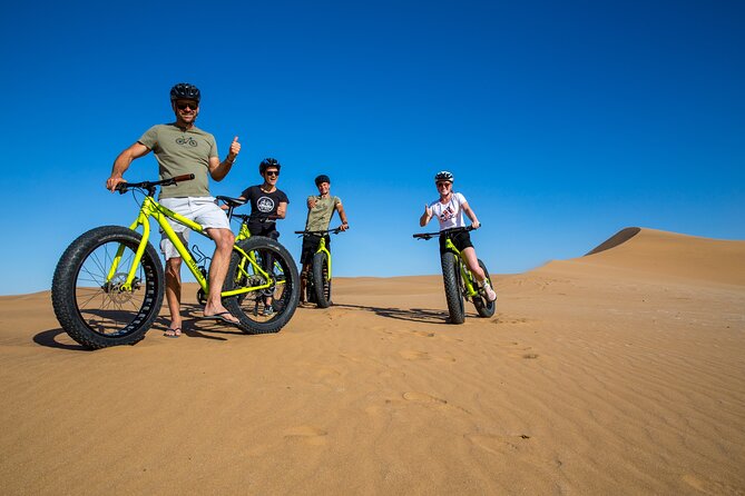 Scenic Desert Tour by Bike - From Swakopmund streets to the Namib Desert