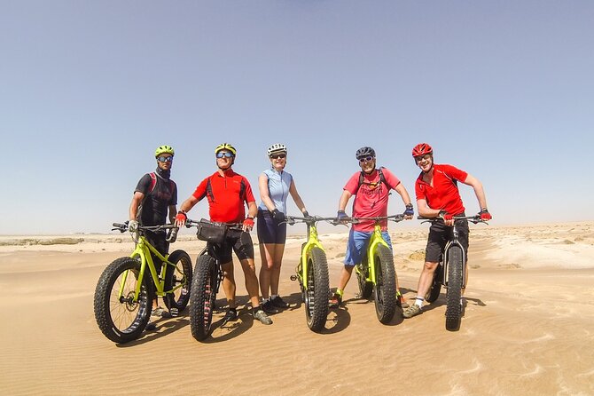 Scenic Desert Tour by Bike - The first dune climb tests your pace