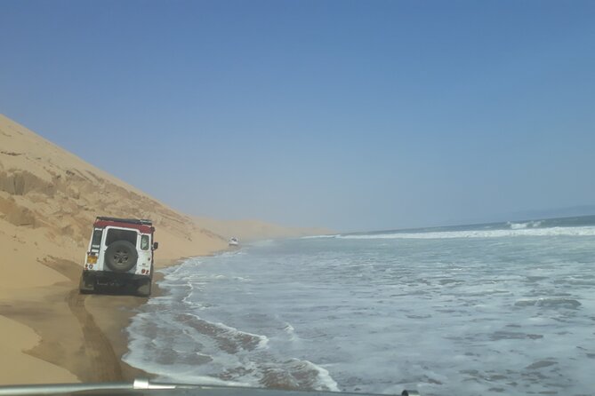 Scenic Sandwich Harbour Tour - The roller-coaster 4x4 section