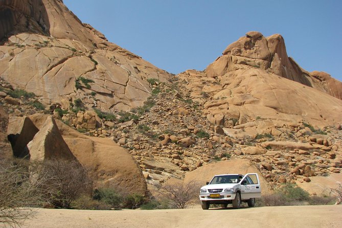 Spitzkoppe - Day Tour to the Spitzkoppe Mountain from Swakopmund - Entering Spitzkoppe and seeing the Rock Pool