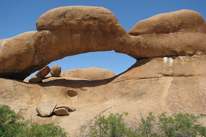 Spitzkoppe - Day Tour to the Spitzkoppe Mountain from Swakopmund - The Rock Arch and Spitzkoppe’s granite forms