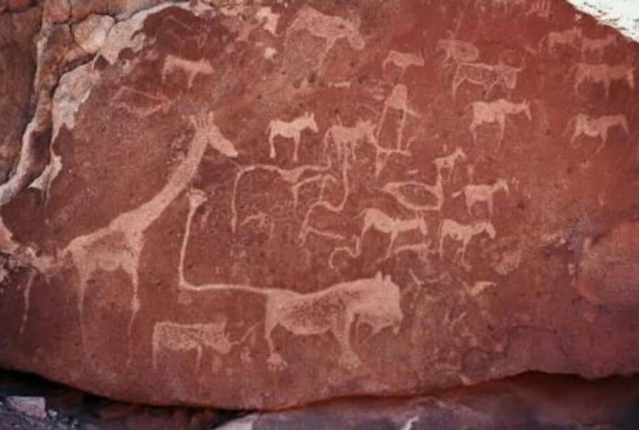 Spitzkoppe : via Zeila Shipwreck - Ancient Bushman rock art