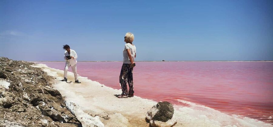 swakopmund city tour dune 7 pink lake pink flamingos - Is $75 a fair price?