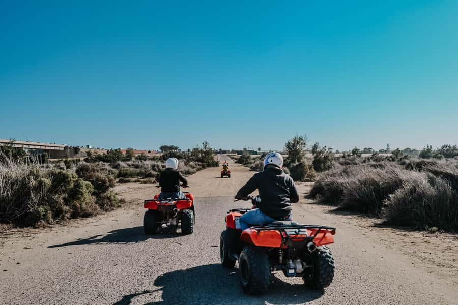 Swakopmund: Desert Dunes Quad Biking with Optional Sandboard - From Swakopmund to the first dunes