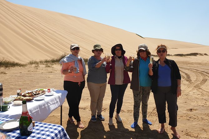 Tour to Sandwich harbour - Namib-Naukluft Park and the desert meeting the sea