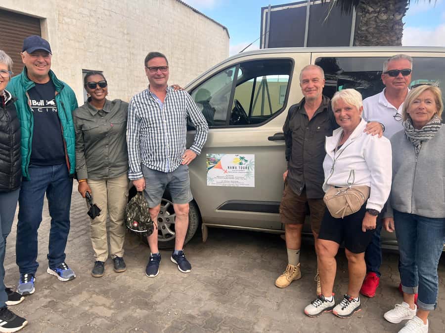 Walvis Bay: Half-Day Tour with Dune 7 and Pink Lake - Swakopmund Jetty and the final coastal views